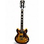 Used D'Angelico Premier Series MINI DC Vintage Sunburst Hollow Body Electric Guitar Vintage Sunburst