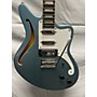 Used D'Angelico Used D'Angelico Premier Series Metallic Blue Solid Body Electric Guitar Metallic Blue