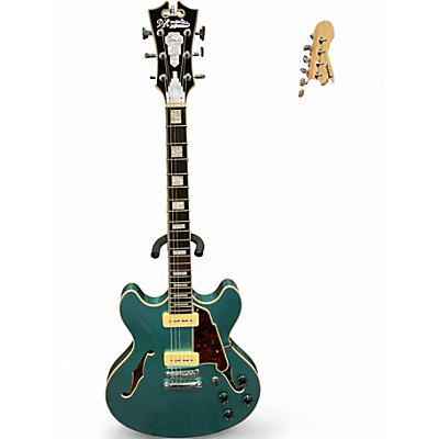 Used D'Angelico Premier Series Ocean Turquoise Solid Body Electric Guitar