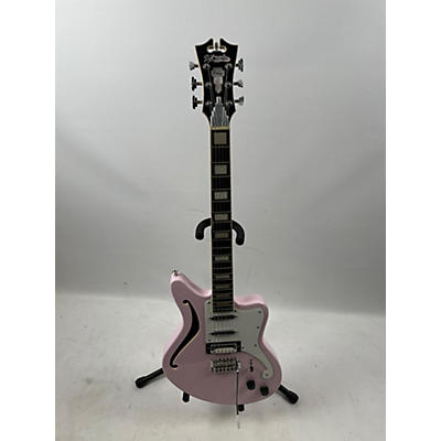 D'Angelico Used D'Angelico Premier Series Pink Solid Body Electric Guitar