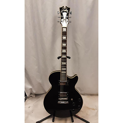 D'Angelico Used D'Angelico Premier Series SS Black Hollow Body Electric Guitar Black