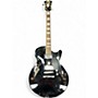 Used D'Angelico Premier Series SS Black Hollow Body Electric Guitar Black