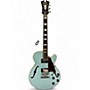 Used D'Angelico Premier Series SS Sky Blue Hollow Body Electric Guitar Sky Blue