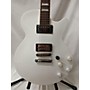 Used D'Angelico Used D'Angelico Premier Series SS White Hollow Body Electric Guitar White