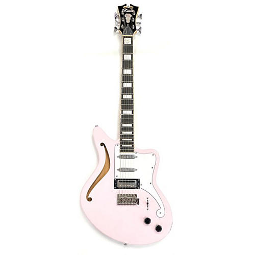 D'Angelico Used D'Angelico Premier Series Shell Pink Solid Body Electric Guitar Shell Pink