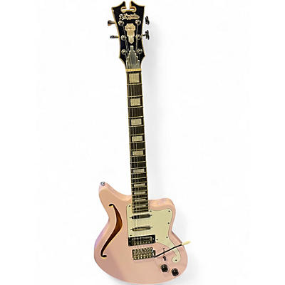 Used D'Angelico Premier Series Shell Pink Solid Body Electric Guitar