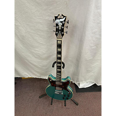 D'Angelico Used D'Angelico Premier Series Tailpiece Sky Blue Solid Body Electric Guitar