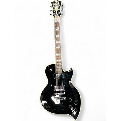 Used D'Angelico Premier Series black Solid Body Electric Guitar
