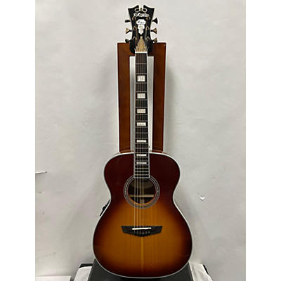 D'Angelico Used D'Angelico Premier Tammany Vintage Sunburst Acoustic Electric Guitar