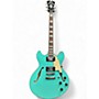 Used D'Angelico Premiere DC Surf Green Hollow Body Electric Guitar Surf Green