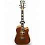 Used D'Angelico Premiere Riverside Cutaway Dreadnought Mahogany Acoustic Electric Guitar Mahogany