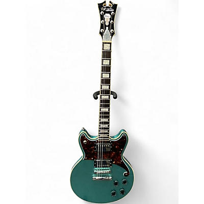 Used D'Angelico Premiere Series Brighton Solid Body Electric Guitar Double C Daphne Blue Solid Body Electric Guitar