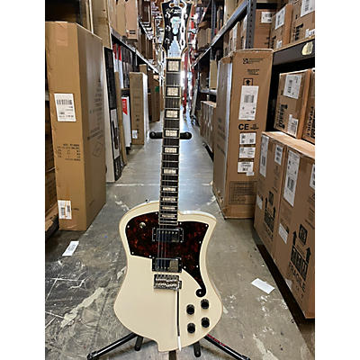 D'Angelico Used D'Angelico Premiere Series Ludlow Alpine White Solid Body Electric Guitar