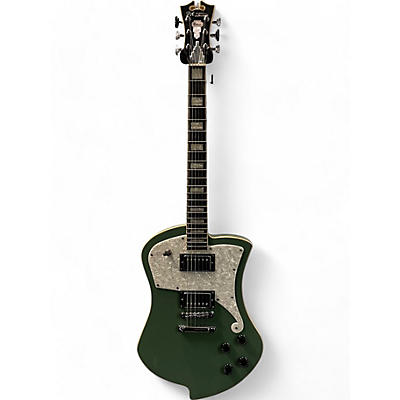 Used D'Angelico Premiere Series Ludlow Green Solid Body Electric Guitar