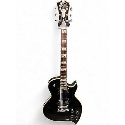 Used D'Angelico Premium TD Teardrop Black Solid Body Electric Guitar