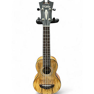 Used D'Angelico UKULELE Natural Ukulele