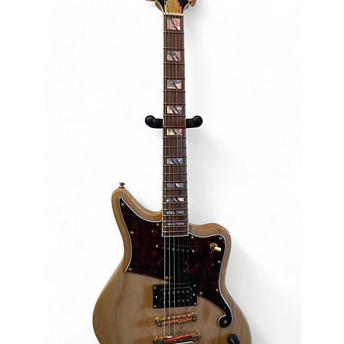Used D'Angelico bedford deluxe hs Natural Solid Body Electric Guitar Natural
