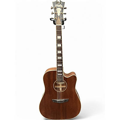 Used D'Angelico dap Natural Acoustic Electric Guitar