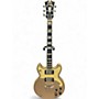 Used D'Angelico deluxe Brighton desert gold Solid Body Electric Guitar desert gold