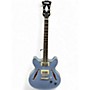 Used D'Angelico excel dc tour slate blue Hollow Body Electric Guitar slate blue