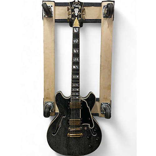 D'Angelico Used D'Angelico excel mini dc black dog black dog Hollow Body Electric Guitar black dog