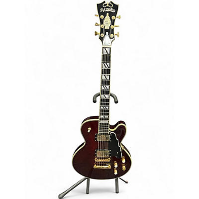 Used D'Angelico nysD-9 Red Solid Body Electric Guitar