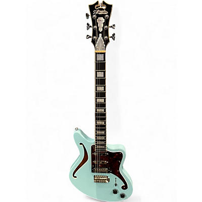 Used D'Angelico premier Bedford SH sky blue Hollow Body Electric Guitar