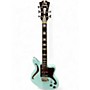 Used D'Angelico premier Bedford SH sky blue Hollow Body Electric Guitar sky blue