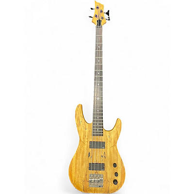 Used DBZ Guitars BAR4SM Spalted Maple Electric Bass Guitar