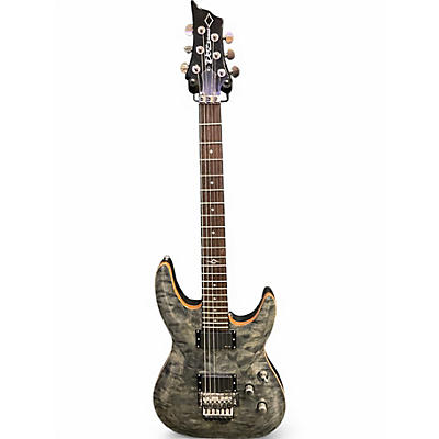Used DBZ Guitars BARQMFR Barchetta Trans Gray Solid Body Electric Guitar