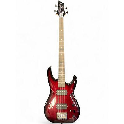 Used DBZ Guitars Barchetta Crimson Burst Electric Bass Guitar