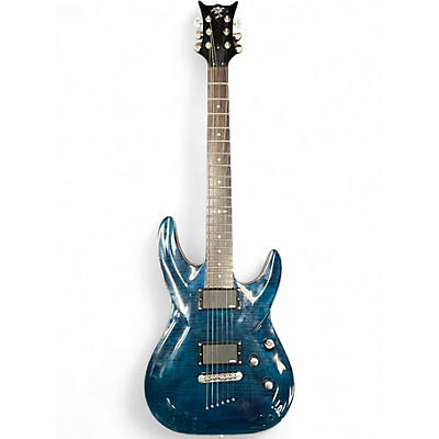 Used DBZ Guitars Barchetta Trans Blue Solid Body Electric Guitar