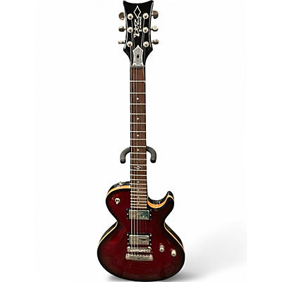 Used DBZ Guitars Diamond Bolero Crimson Red Burst Solid Body Electric Guitar