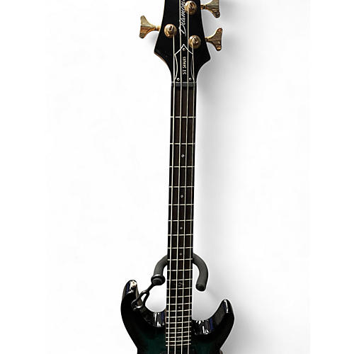 Used DBZ Guitars Diamond ST Sries Green burst Electric Bass Guitar Green burst