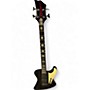 Used DBZ Guitars Hailfire Black Electric Bass Guitar Black