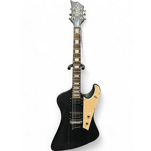 Used DBZ Guitars Hailfire Black and Gold Solid Body Electric Guitar Black and Gold