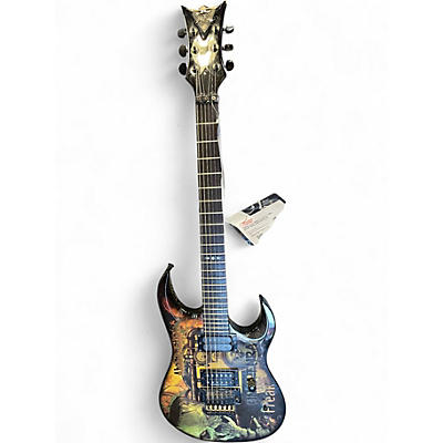 Used DBZ Guitars Halcyon Monster Custom Graphic Solid Body Electric Guitar