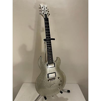 DBZ Guitars Used DBZ Guitars Imperial Junior St Series Champaign Sparkle Solid Body Electric Guitar