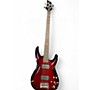 Used DBZ Guitars ST series Crimson Red Trans Electric Bass Guitar Crimson Red Trans