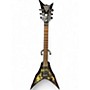 Used DBZ Guitars Venom GX Watchers Black w Graphic Solid Body Electric Guitar Black w Graphic