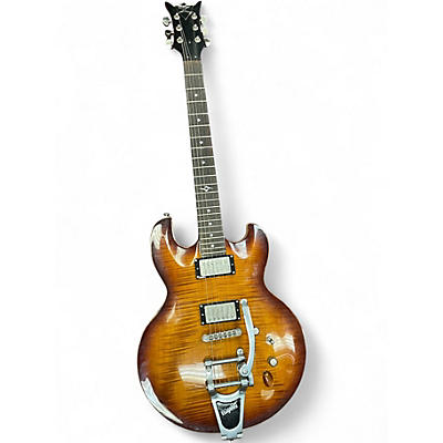Used DBZ Guitars diamond imperial transparent honey burst Solid Body Electric Guitar
