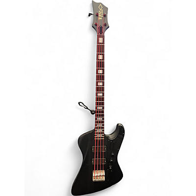Used DBZ Guitars hailfire Black Electric Bass Guitar