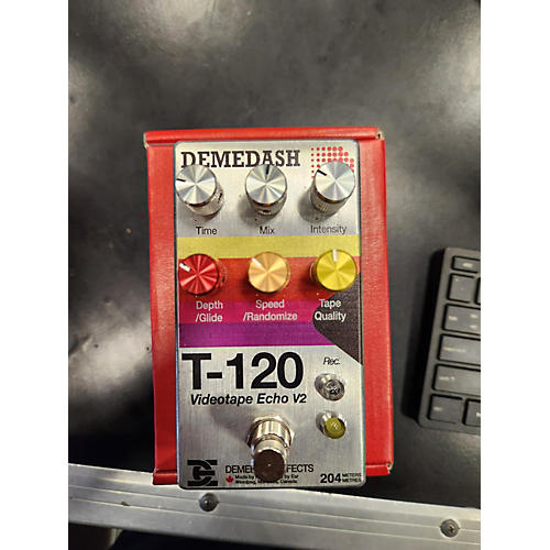 Demedash Used DEMEDASH T-120 VIDEOTAPE ECHO V2 Effect Pedal