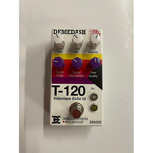 Used DEMEDASH T-120 VIDEOTAPE ECHO V2 Effect Pedal