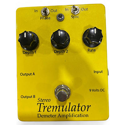 Used DEMETER Stereo Tremulator Effect Pedal
