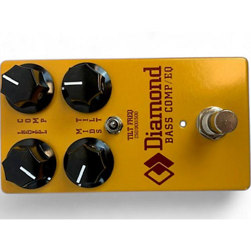 DIAMOND PEDALS Used DIAMOND PEDALS BASS COMP/EQ Bass Effect Pedal