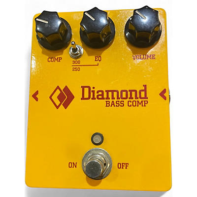 Used DIAMOND PEDALS BASS COMPRESSOR Effect Pedal