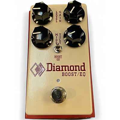 Used DIAMOND PEDALS BOOST/EQ Effect Pedal