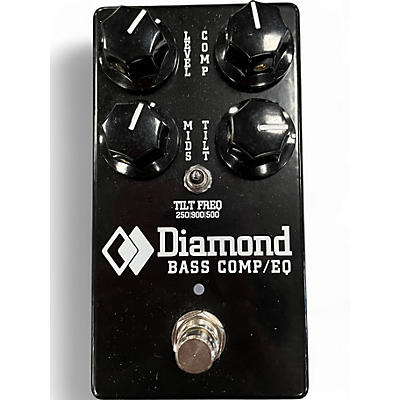 Used DIAMOND PEDALS CUSTOM BLACK BASS COMP[/EQ Effect Pedal