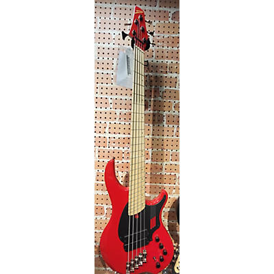 Used DINGWALL COMBUSTION Red Electric Bass Guitar